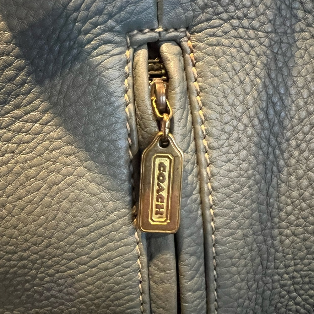 Coach Vintage 1990s Sonoma Leather Pebbled Backpack Purse Sling Bag Drawstring - Picture 11 of 11